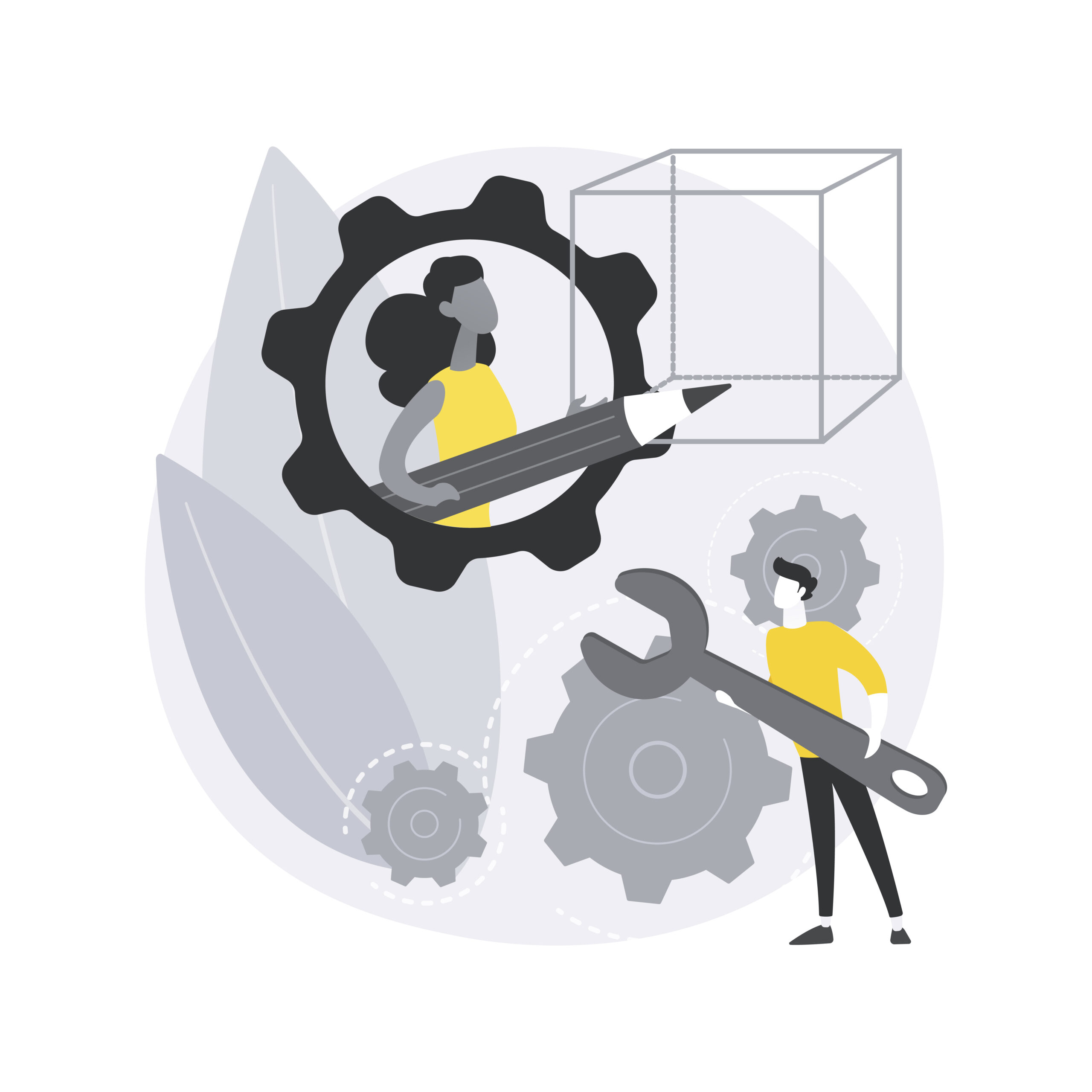 STEM activities abstract concept vector illustration. Zoom sur les méthodes, techniques & outils pour l'enseignement-apprentissage en FLE-alpha adultes migrants