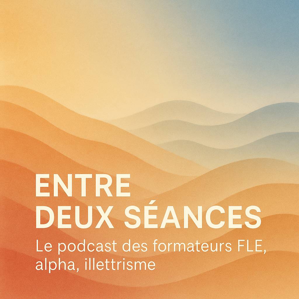 Entre deux séances, un podcast audio de Aurore Barrot & Ophélie Passemard, dédié aux formateurs FLE-Alpha-Illettrisme, professionnels ou bénévoles